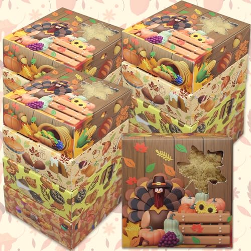 Boîtes à friandises Thanksgiving BASHOUT | Évitez les gâteaux écrasés en fête