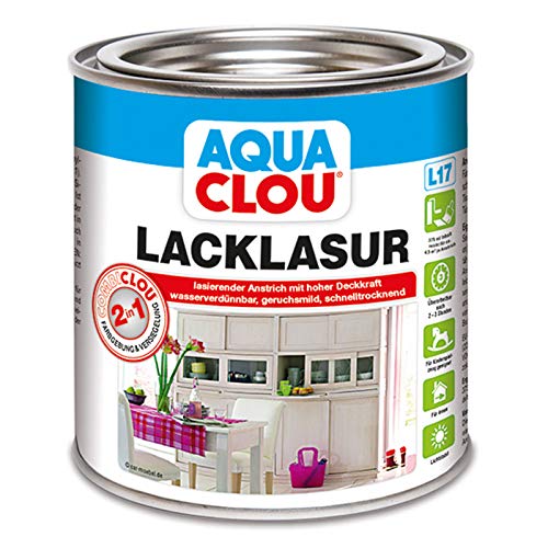 Clou Aqua Vernis-lasure 0,375 L Acajou