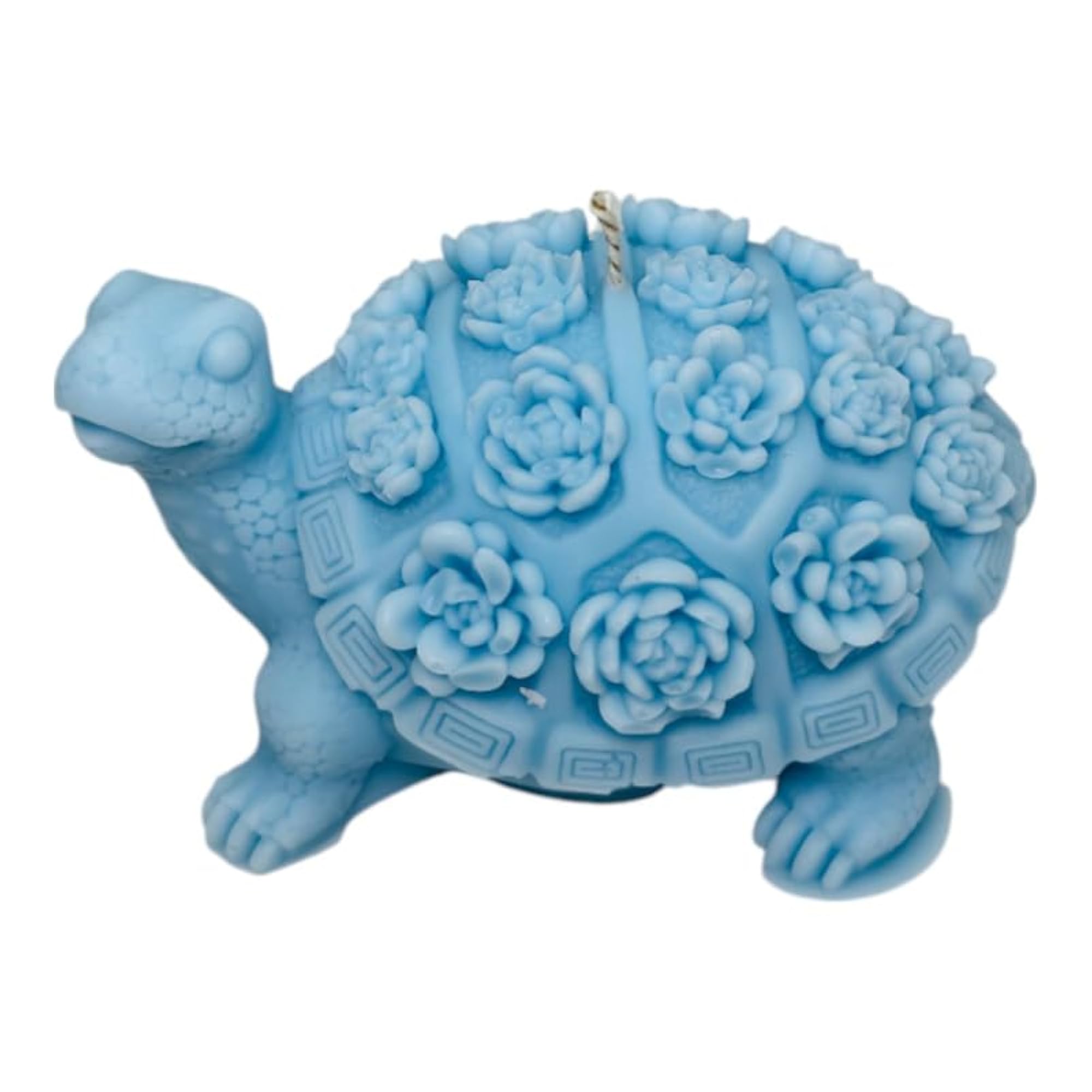 Soy Wax Turtle Shape Candle, Jasmine Scented