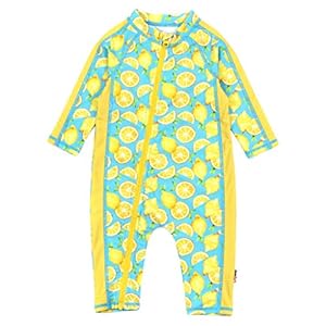 SwimZip Boys’ Long-Sleeve UPF 50+ Swimsuit for Baby, Toddler, & Little Boys