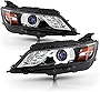 ACANII - For [HID/Xenon Model Only] 2015-2020 Chevy Impala Projector Headlights Headlamps Assembly Driver & Passenger