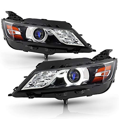 ACANII - For [HID/Xenon Model Only] 2015-2020 Chevy Impala Projector Headlights Headlamps Assembly Driver & Passenger