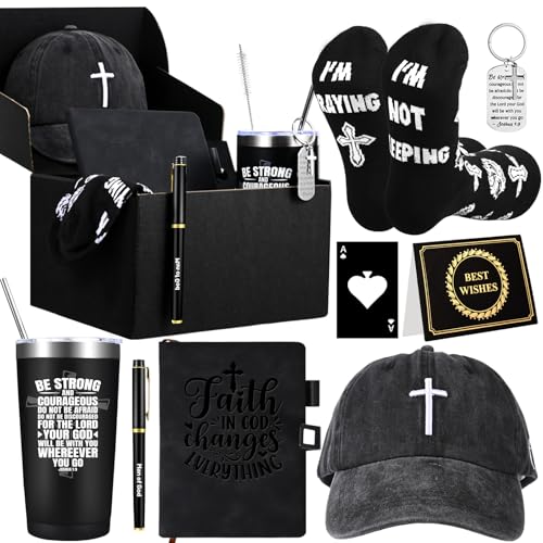 VAIPI Christian Gifts for Men, Inspirational Religious Gifts Set for