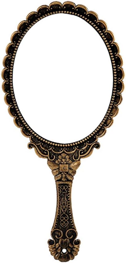 specchio a mano per la borsa