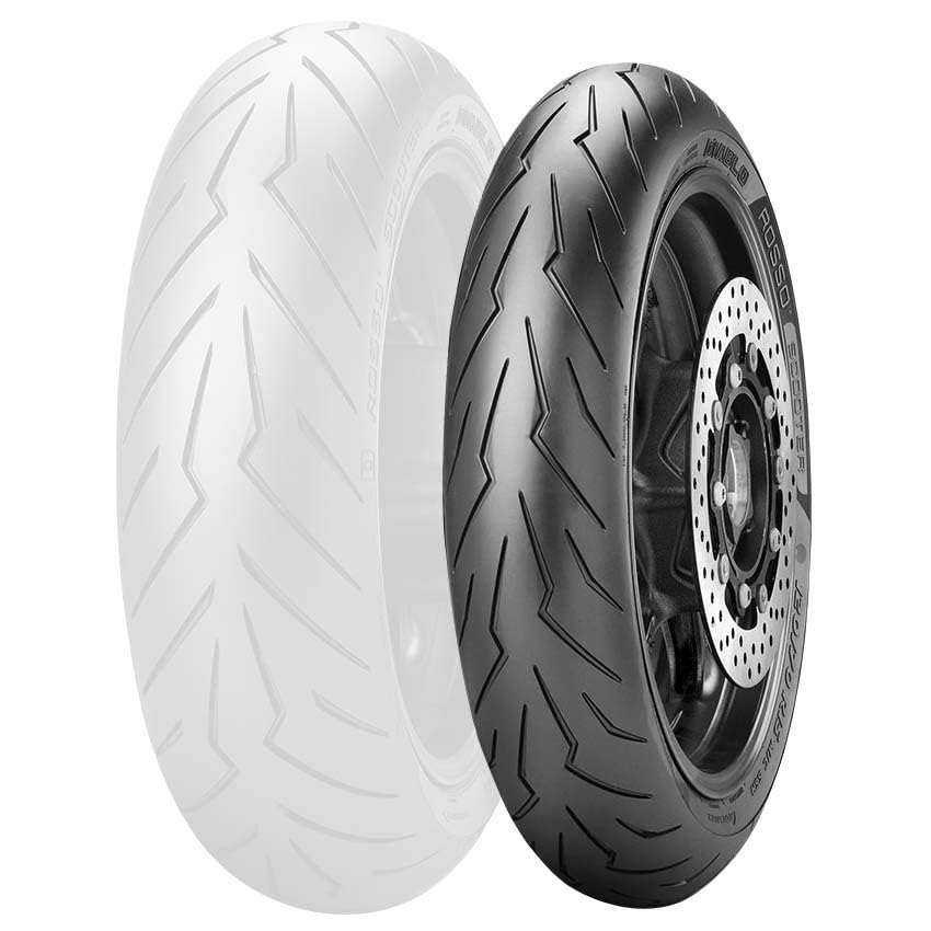 Pirelli Diablo Rosso Scooter SC pneu moto 110/80 avant scooter 53P TL