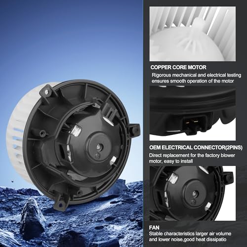 Image of 700309 AC Blower Motor with Fan for Chevy Sonic Trax 2012-2020 | For Buick Encore 2012 2013 2014 2015 2016 2017 2018 2019 2020 Heater Blower Motor OE: 95472959, 95920148, 2311839