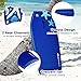 Goplus Bodyboard for Beach, 33/37/41 Inches Lightweight Body Board w/ Wrist Leash, Superior Buoyancy EPS Core & HDPE Slick Bottom, Surfboard for Kids Teens Adults Surfing (33 inch, Blue Starfish)