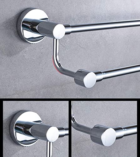 Porte-serviettes réglable en acier robuste double pôle pour cuisine