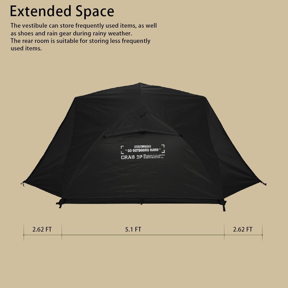 Amazon | CAMVILレインフライ防水テントタープ 2Pカニテント専用