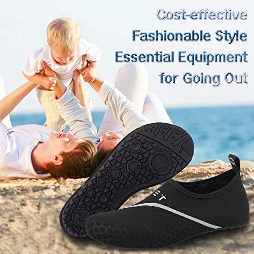 Image of YALOX Water Shoes Women's Men's Outdoor Beach Swimming Aqua Socks Quick-Dry Barefoot Shoes Surfing Yoga Pool Exercise