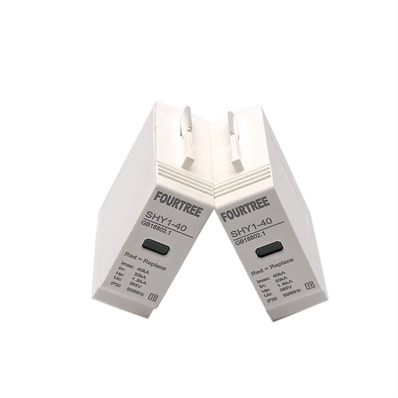 SPD remplace Les Inserts de Remplacement modulaires AC 275V 385V 420V for parafoudre, Dispositif de Protection Basse Tension, transformateur de Puissance(1pcs Modular 385v,25 V)