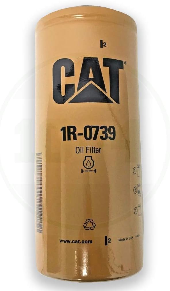CATERPILLAR 1R-0739 FILTRO DE ACEITE DE MOTOR SPIN-ON 10X4.3X4.3INCH