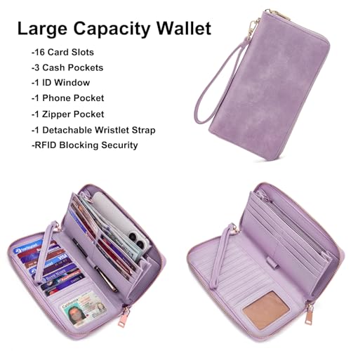 Image of Soperwillton Women Backpack Purse Shoulder Handbags Travel Bag Set 2pcs | Soft PU Leather,Large Capacity,Many Pockets,with a Functional Wallet,with a Detachable Shoulder Strap,Multipurpose Design