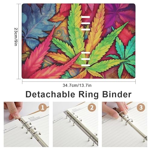 Cuaderno de hojas sueltas A5 multicolor para plasmar tus grandes ideas 2
