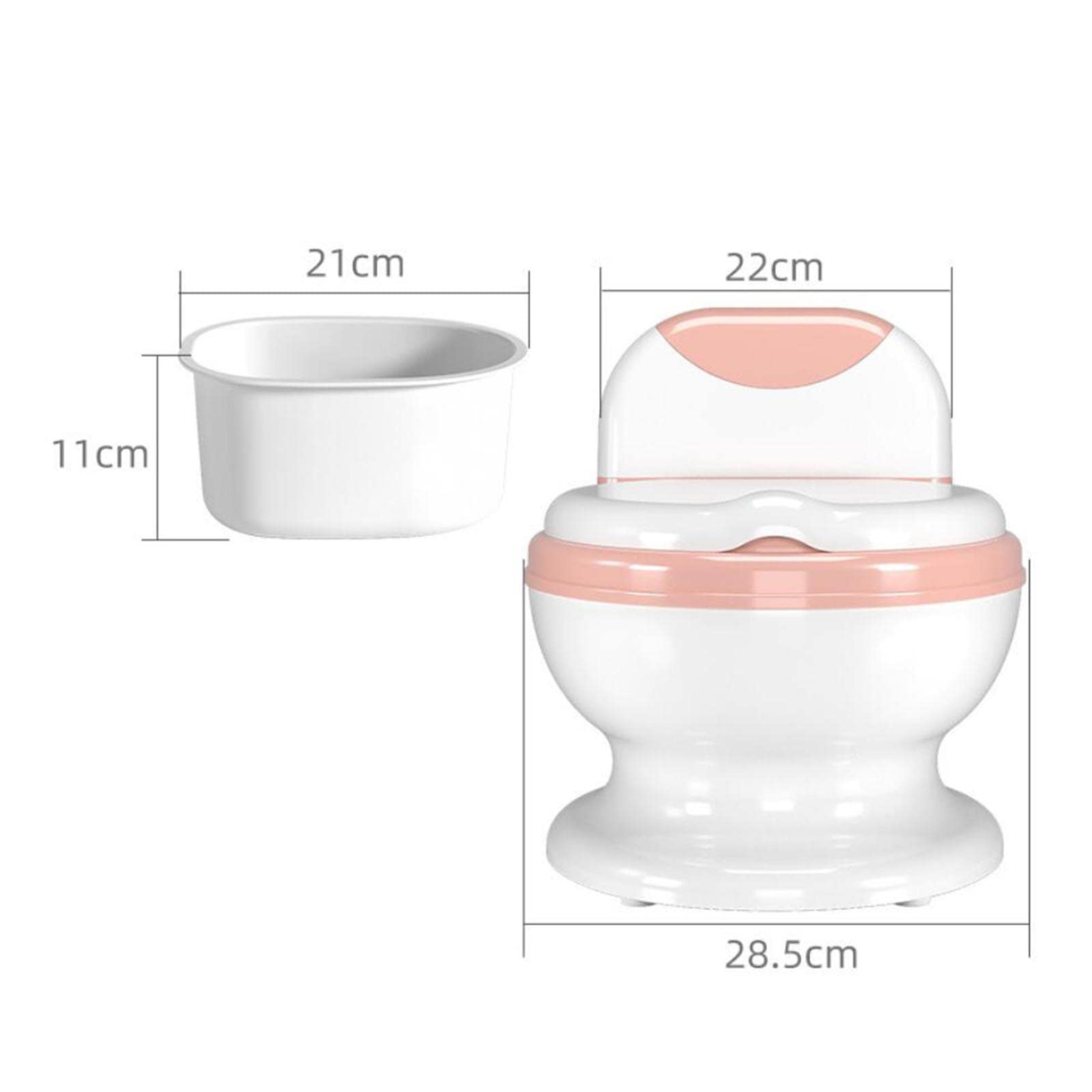 Amagogo Realistisches Töpfchen für Kleinkinder, Bequemes Und Realistisches Töpfchen mit Lebensechtem Gefühl, Fürs Schlafzimmer, für Mädchen Und Jungen