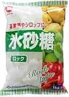 Amazon.co.jp: 日新製糖 調味料 氷砂糖 氷砂糖ロック 1kg 3袋
