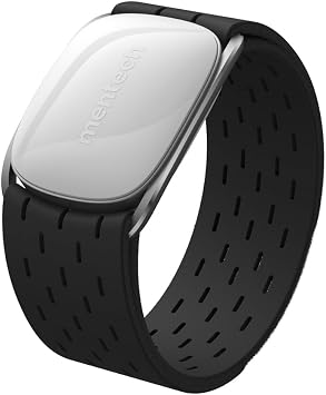 Bluetooth Heart Rate Monitor Armband, 140 Hour Battery Life, Highly Elastic and Breathable, 5ATM Waterproof, Ant+, Use for Fitness, Running, Sleep, and More5.9-14.57 inches