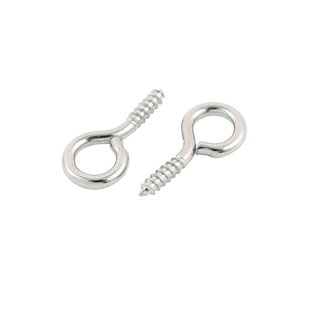 Aexit 1.6mm Dia Thread Stainless Steel Screw In Screw Eye Hook Bolts Fastener 100pcs (e0c183f054b68a275bf3b1b988502aa3)