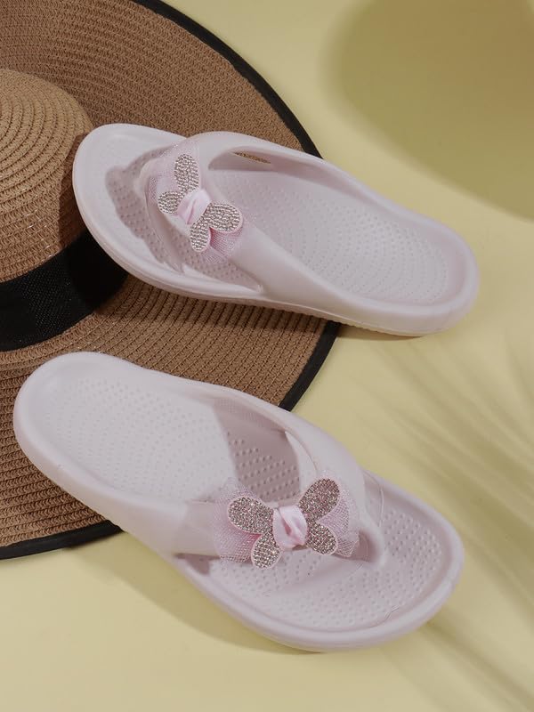 Image of Sukun womens Sukun Rib 05 Women's Soft Anti-skid Flip-flops Flip-Flop