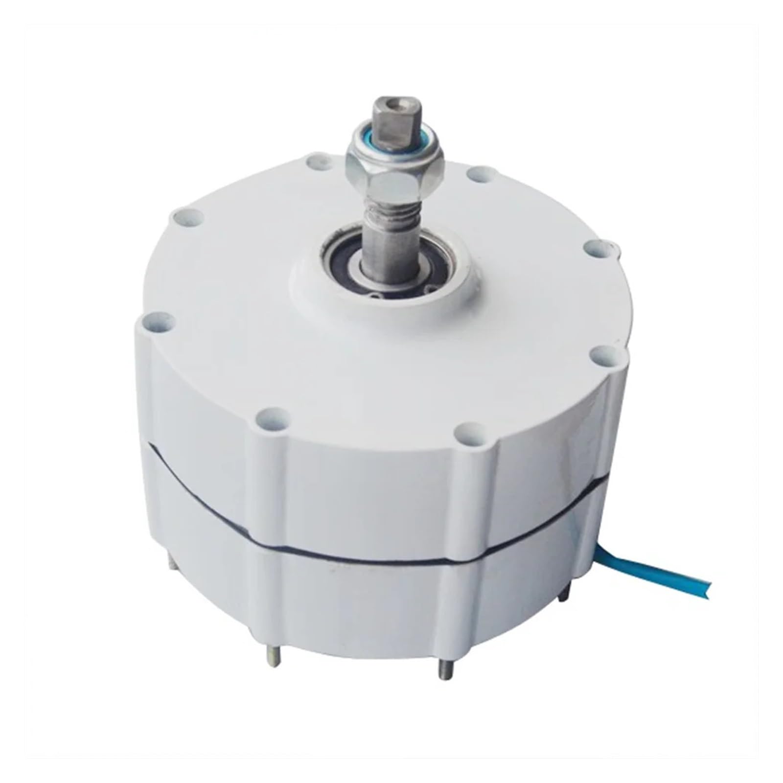 Generador de turbinas eólicas de baja velocidad 500W 600W 800W 12V 24V 48V Generador de imán sin engranajes dores de CA for turbina eólica Turbina de agua(Without Base,12V,800W)