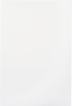 School Smart Folding Bristol Tagboard - 9 x 12 - Pack of 100 - White