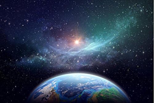 Solar System Exoplanet Outer Space Earth Planet Classroom Milky Way Educational Wall Art Poster for Kids Toddlers Teens Playroom Homeschool Stuff Birthday Gift Cool Wall Decor Art Print Poster 36x24