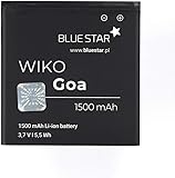 Blue Star Premium - Bater?a de Li-Ion litio 2000 mAh de Capacidad Carga Rapida 2.0 Compatible con el Wiko Goa Blue Star Premium - Bater?a de Li-Ion litio 2000 mAh de Capacidad Carga Rapida 2.0 Compatible con el Wiko Goa