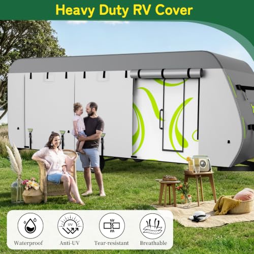 Yelmzir 420D Oxford RV Cover 24-27ft