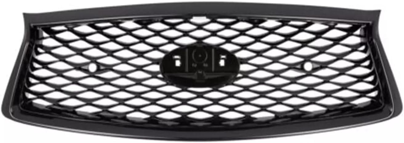 Q50 Grill - Front Bumper Upper & Lower Grille Set w/Fog Light Bezels for 2018-2022 Infiniti Q50 Sport 3.0L V6 - Front Grille Kit