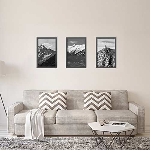 11X17 Black Picture Frame - Ledger Sized Paper Display, Wood Picture Frames By Ecohome #TOP5