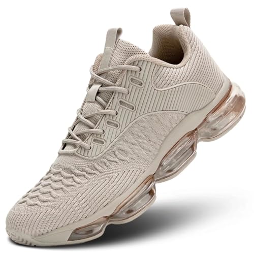 Image of Mens Running Shoes Air Low Top Comfort Walking Lace Up Sneakers Breathable Fashion Tennis Sport Gym Fitness Cross Trainers
