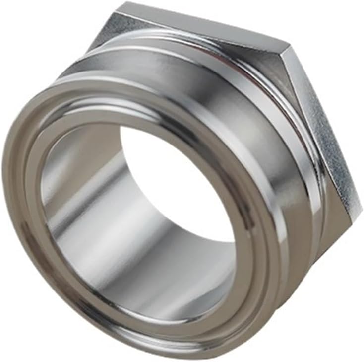 1.5" 2" Tri Clamp Weldless Bulkhead Stainless Steel SS304 Water Tank Beer Can Kettle Connector Pipe Fittings(1.5inch)