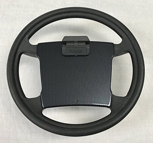 Steering Wheel Cover Scorecard Cover in Carbon Fiber for Club Car Golf Cart (Fits Ds and Older Precedent Models)