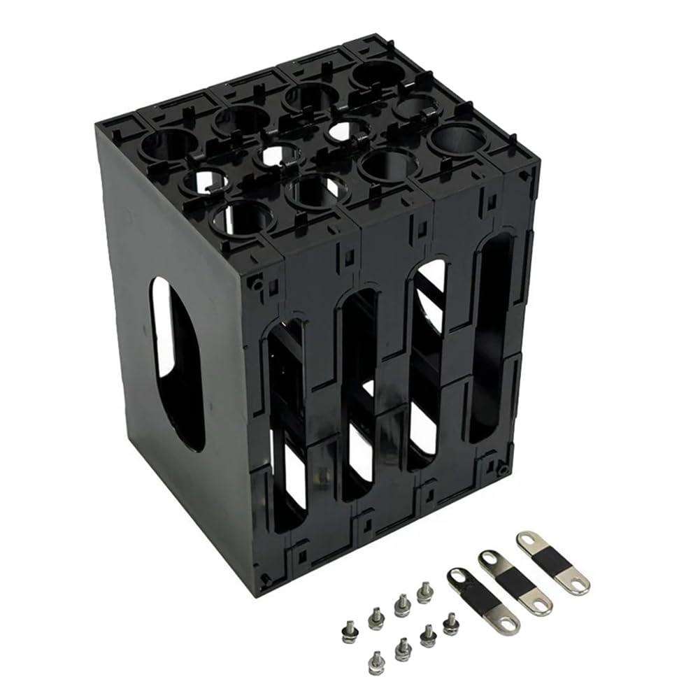 Ehwisbe 12V 4S Battery Frame For Catl Eve 90Ah 105Ah Lifepo4 Battery Cell Abs Pc Plastic Holder With Latches