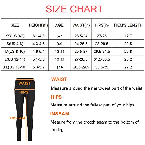 Geego Girls Horse Riding Pants, Kids Equestrian Breeches Knee Patch, Youth Schooling Tights With Side Pockets Belt Loops Navy X-Large #TOP6