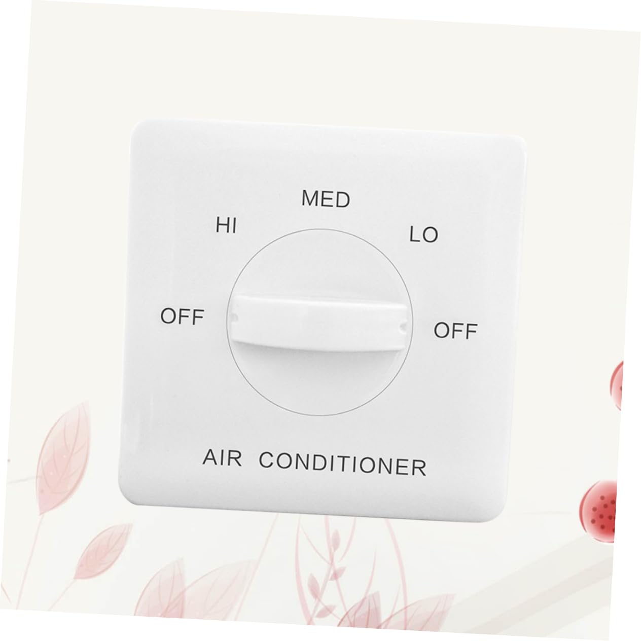 Interruttore Controllo Per Ventilatori Per Fan Coil Regolatore Temperatura Per Resistente e Antincendio Adatto Per Sistemi Climatizzazione Centralizzati
