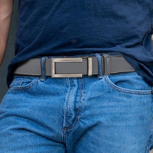 Unalakleet Men's Breathable Nylon Webbing Belt - Fully Adjustable, Brown, Fits 28"-44" Waist - View #3