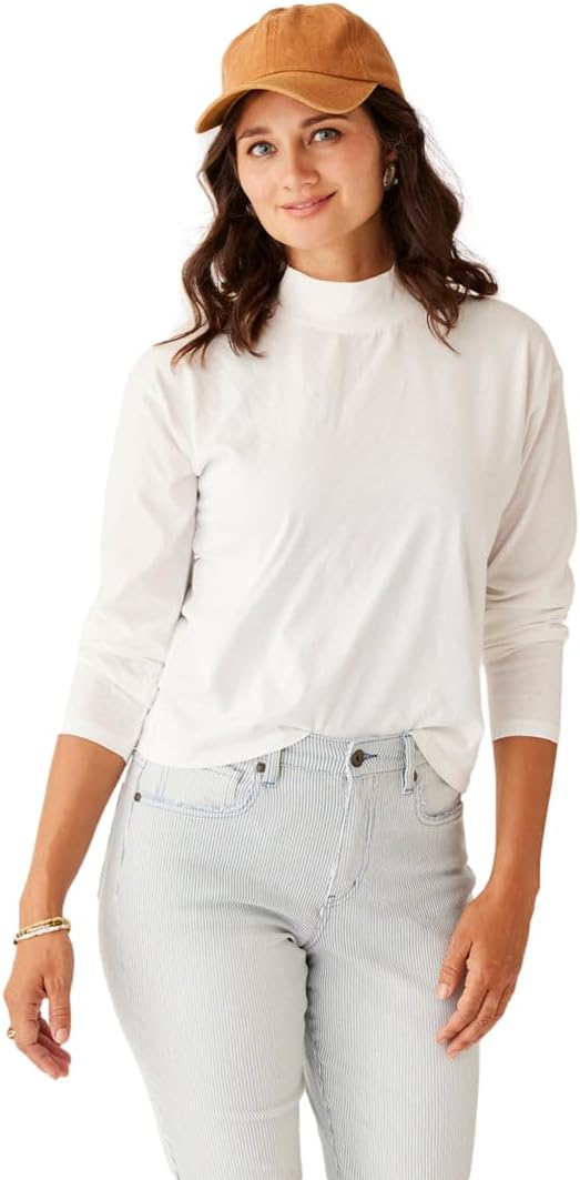 Carve Designs Women's Bray Mockneck Top