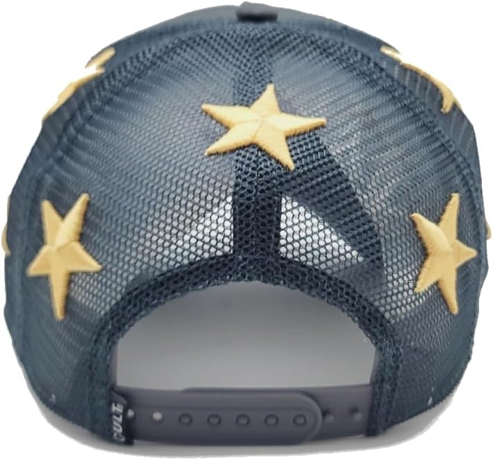 Cult of Individuality New Cherubs Stars Trucker Steel Gray Era Snapback Hat - Image 6