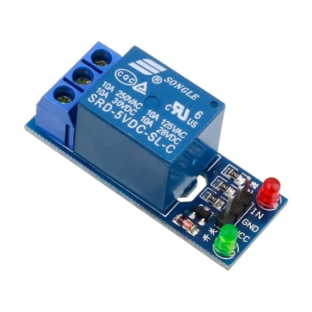 ControllersTech 5V 1 Channel Relay Module Without Optocoupler (B0BD5N3FR1) Amazon Price History, Amazon Price Tracker