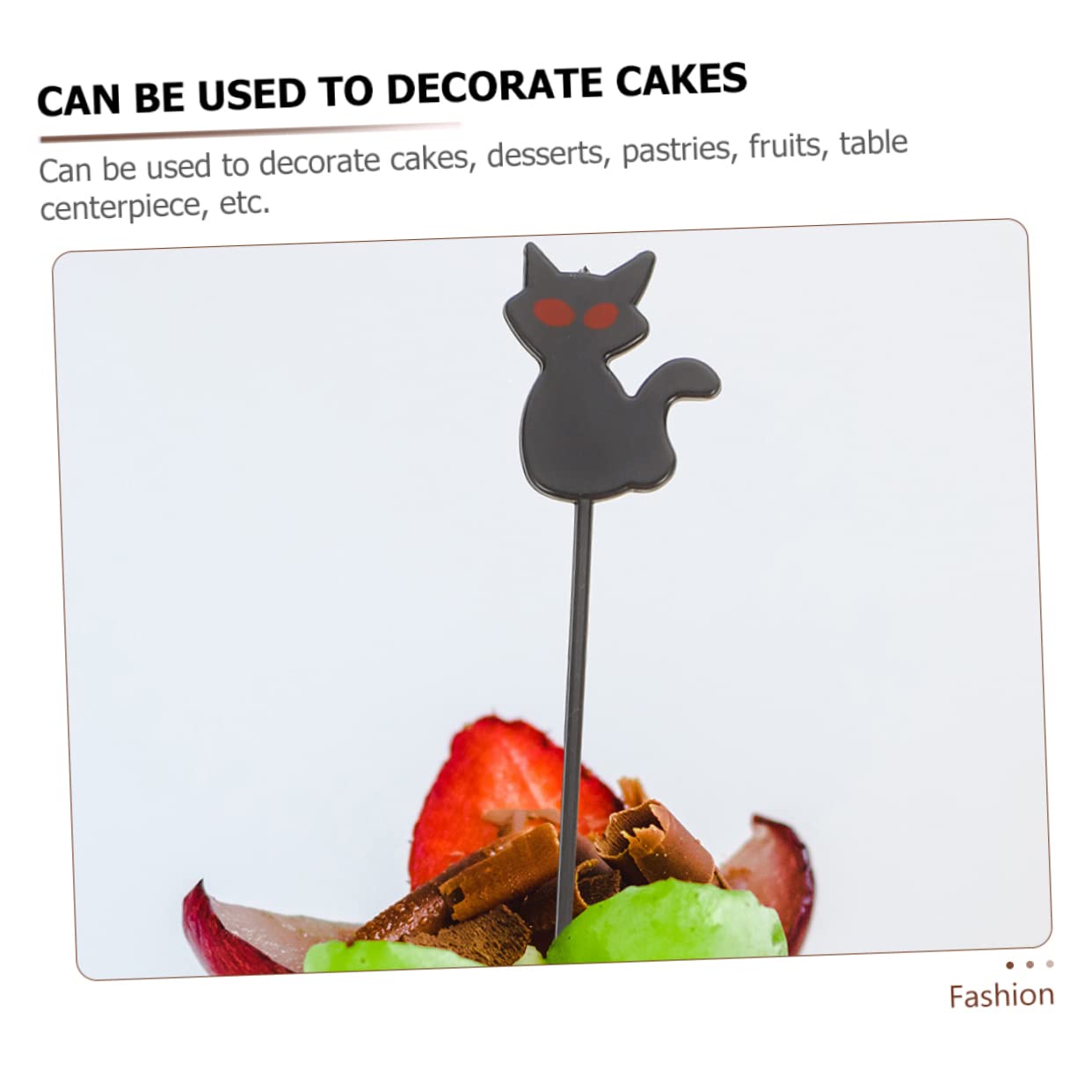 Ciieeo 150 Stk Halloween-plugin Partykucheneinsätze Kuchendekorationen Kuchen Picks Halloween-party-kucheneinsätze Halloween-party-kuchen-picks Dessert-sticks Kuchen Requisiten Plastik