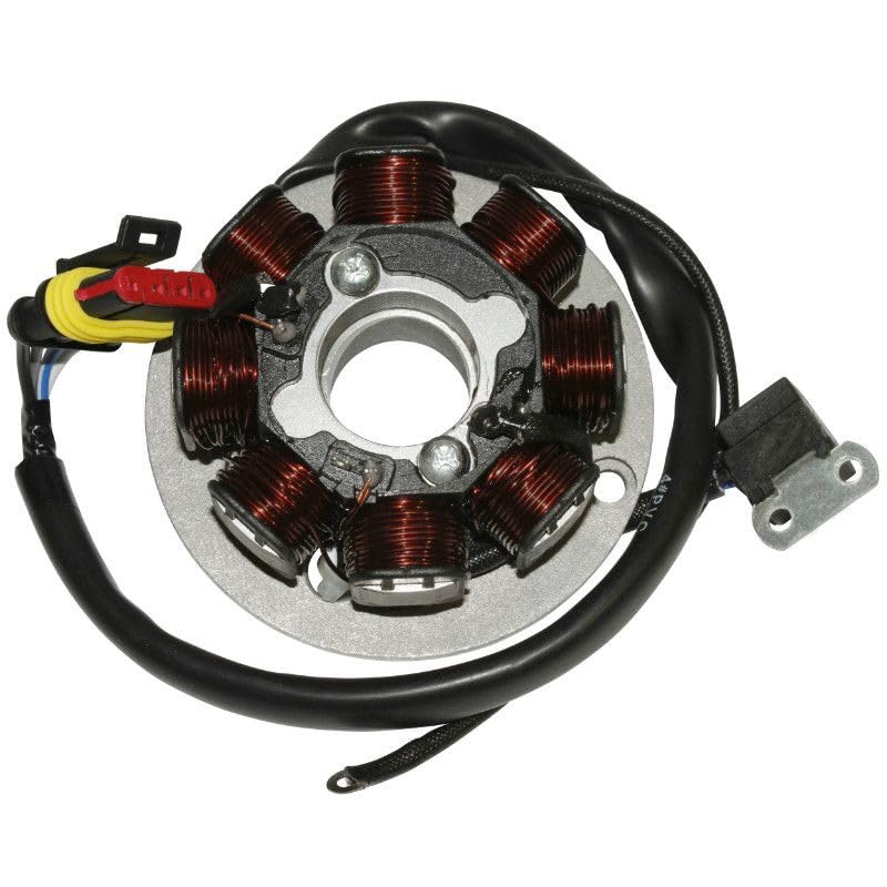 cyclingcolors stator allumage moteur moto scooter mobylette compatible avec generic trigger cpi sm 8 poles avec platine