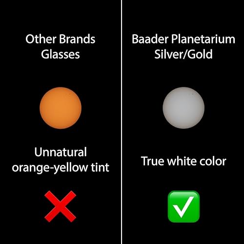 Miniatura 4 de Baader Solar Viewer AstroSolar - Gafas Eclipse plateadasdoradas # 2459294 - Paquete de 5