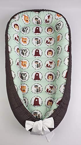 BabyCo Babynest 100% Cotton Travel Bed Baby Lunger Baby Positoner Baby Sleep Nest Sleep Bed Co Sleeper Removable Mattress Baby Nest Deluxe BabyCo Babynest 100% Cotton Travel Bed Baby Lunger Baby Positoner Baby Sleep Nest Sleep Bed Co Sleeper Removable Mattress Baby Nest Deluxe