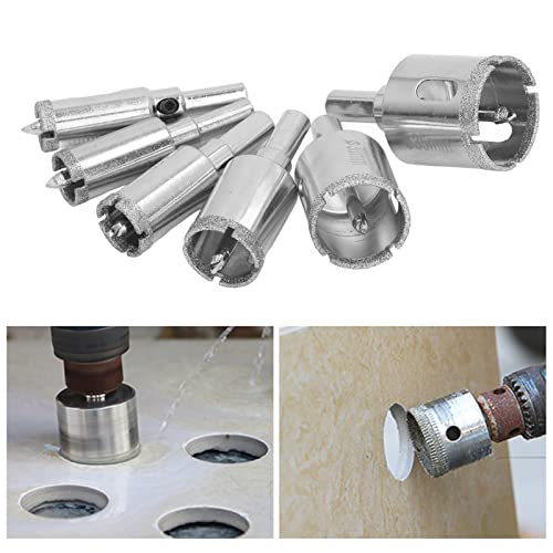 Kit de brocas de diamante para perforar azulejo y mármol miniatura 4