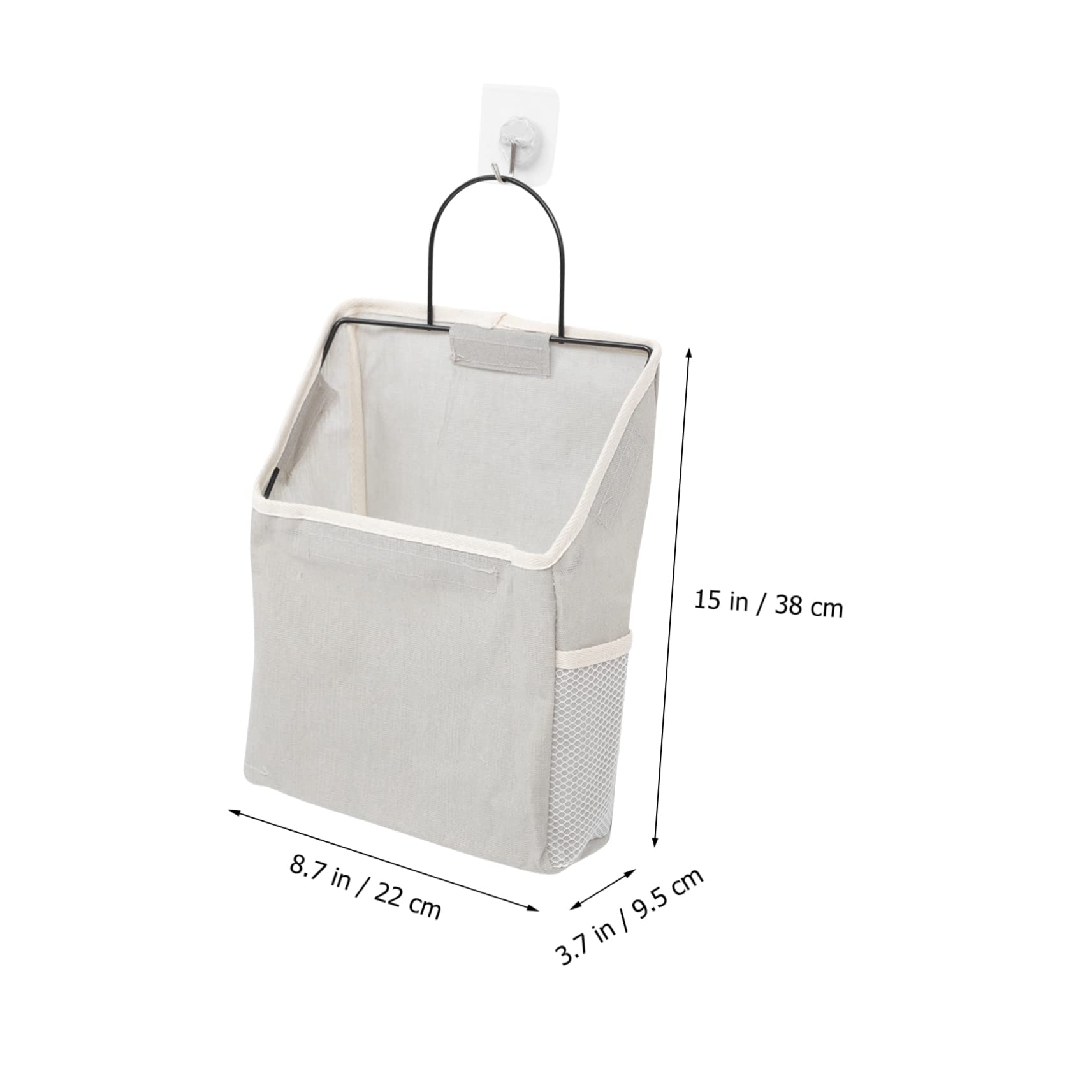 3piezas Bolsa De Almacenamiento Colgante De Pared Laterales para Dormitorio Sala De y Organizador para Revistas y Accesorios