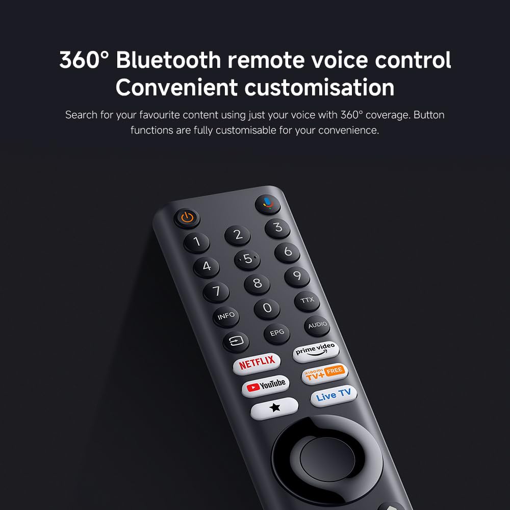 XIAOMI A Pro 32 TV, 32 Inch (81 cm), QLED, Smart TV, Alexa Voice Control, Dolby Audio™, DTS Virtual:X, DTS-HD