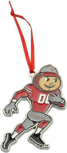 Miniatura 7 de Adorno navideño de metal Alabama Crimson Tide Mascot (Big Al)