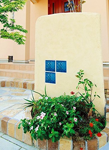 Amazon | ブロックガラス 塀 壁飾りガラスブロック ダイヤモンドー95