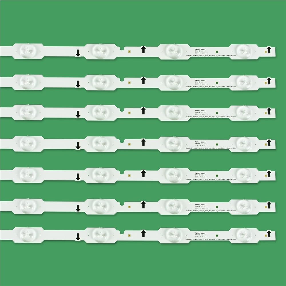 Striscia Lampada retroilluminazione a LED Adatta for Samsung 55 "TV Un55hu7000 LM41-00106H 00106G BN96-34251A BN96-34252A 2014SVS_UHD_55_3228_R05 L08